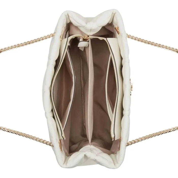 Mariam Quilted Shopper Chic Cream Women Nine West Totes and Backpacks Mariam Quilted Shopper Chic Cream Women Nine West Totes and Backpacks