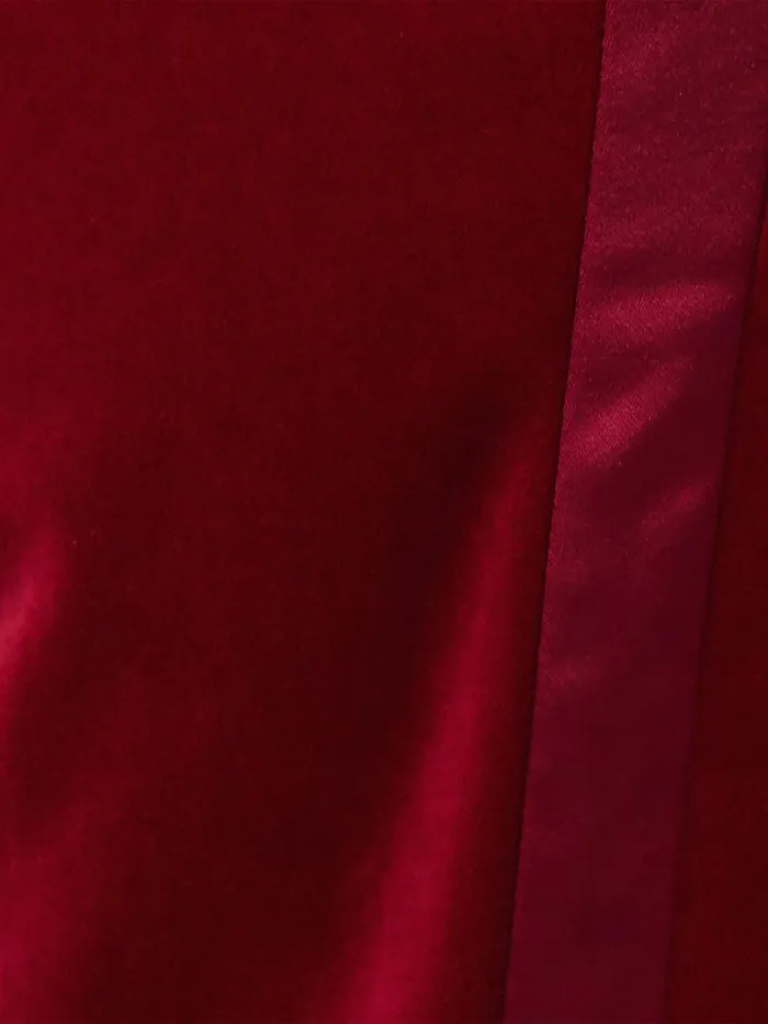 Mason Velvet Trouser Red Women Jigsaw Coords