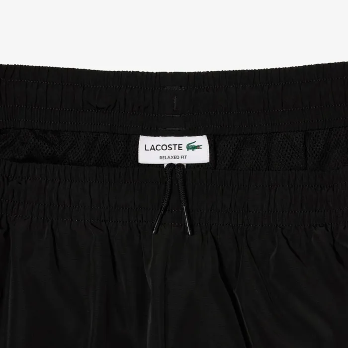 Matching Sets Men Lacoste Men039s Contrast Details Relaxed Fit Sweatpants Black Flashy Yellow 6vt