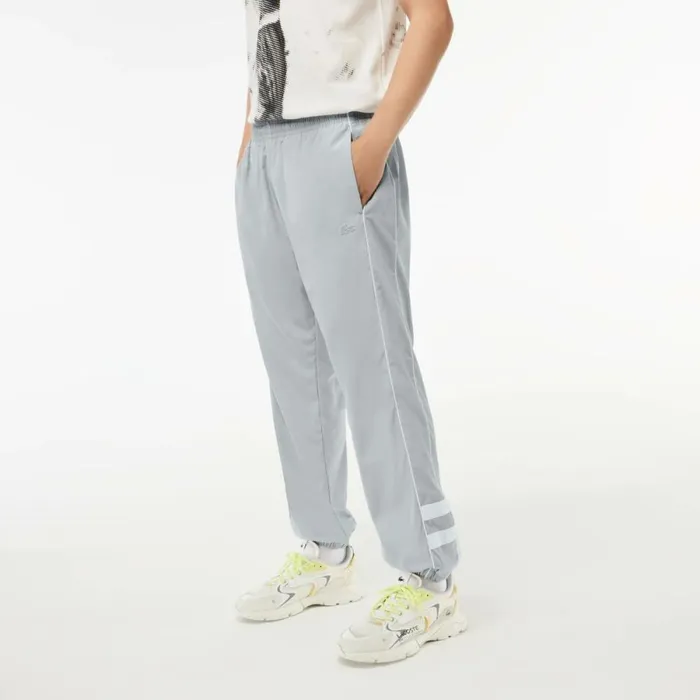 Matching Sets Men Lacoste Men039s Contrast Details Relaxed Fit Sweatpants Grey White Nwj