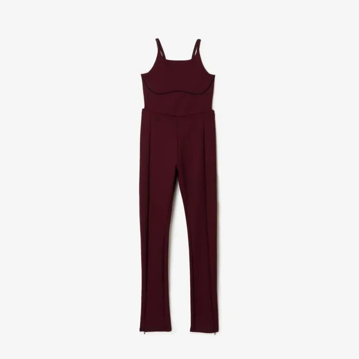 Matching Sets Women Lacoste Lacoste X EleVen By Venus Embroidered Back Jumpsuit Bordeaux Navy Blue Iya