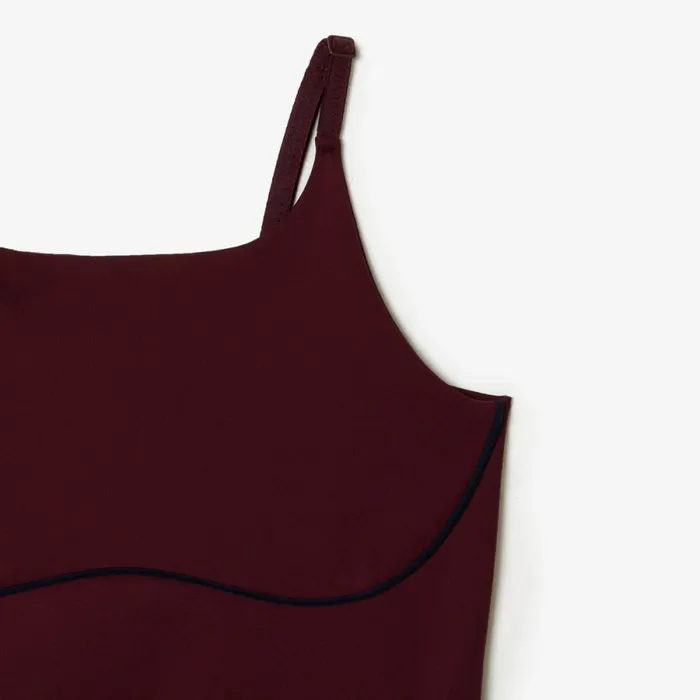 Matching Sets Women Lacoste Lacoste X EleVen By Venus Embroidered Back Jumpsuit Bordeaux Navy Blue Iya