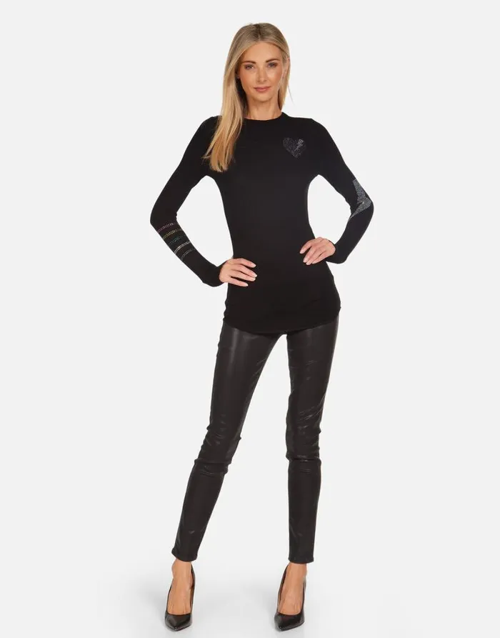 McKinley Rays Of Love Black Women Lauren Moshi Long Sleeve