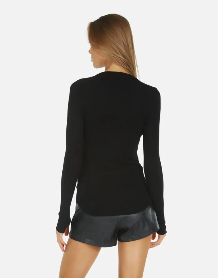 McKinley X LA Hand Elements Black Women Lauren Moshi Long Sleeve