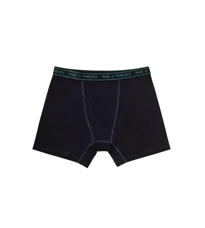 Men 4 Way Stetch Every Day Kit Performance Stretch Boxer Briefs Black Aegean Underwear 3 Pack Pair Of Thieves Boxer Briefs