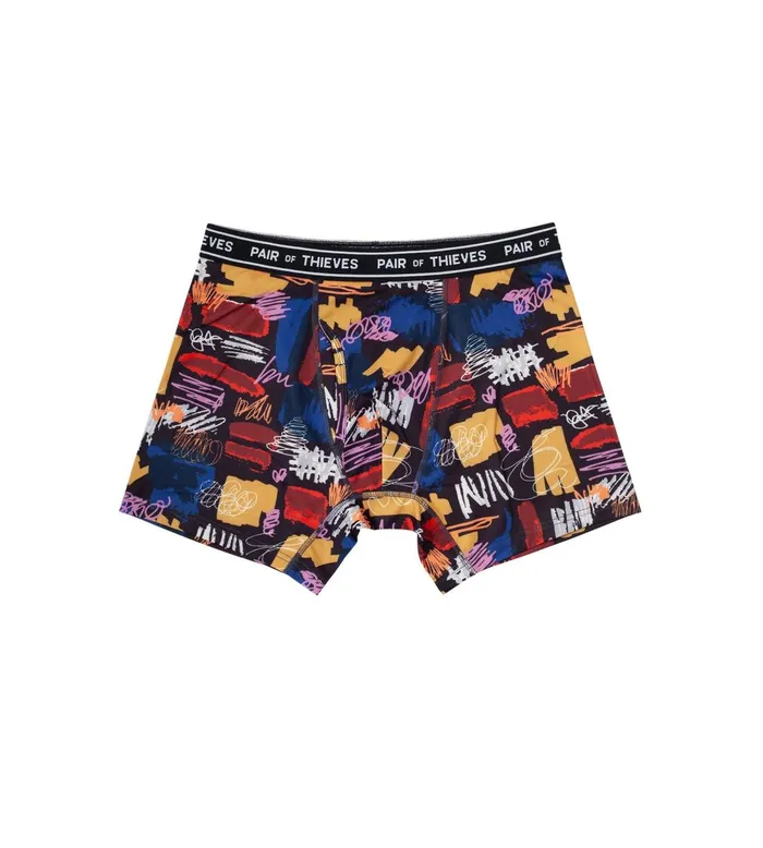 Men 4 Way Stetch Every Day Kit Performance Stretch Boxer Briefs Black Underwear 3 Pack 1069530001 Pair Of Thieves Boxer Briefs