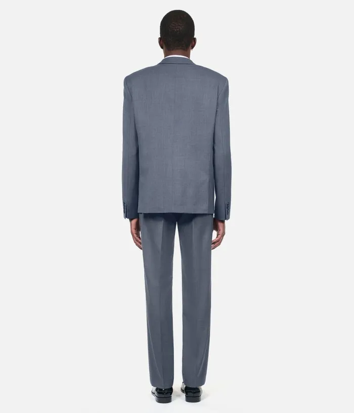 Men Blazers and Suits THE KOOPLES Blue Wool Suit Jacket