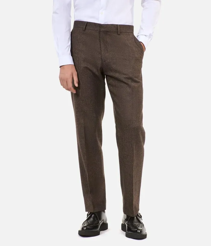 Men Blazers and Suits THE KOOPLES Brown Woolblend Suit Trousers Men Blazers and Suits THE KOOPLES Brown Woolblend Suit Trousers