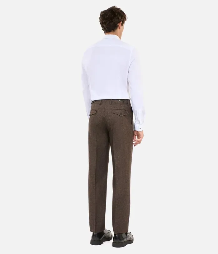 Men Blazers and Suits THE KOOPLES Brown Woolblend Suit Trousers Men Blazers and Suits THE KOOPLES Brown Woolblend Suit Trousers