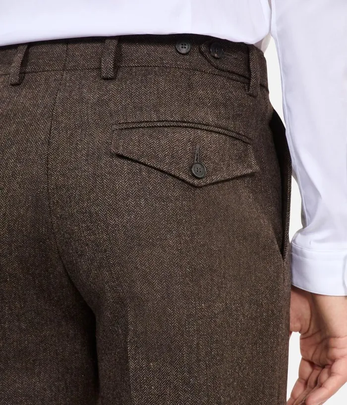 Men Blazers and Suits THE KOOPLES Brown Woolblend Suit Trousers Men Blazers and Suits THE KOOPLES Brown Woolblend Suit Trousers