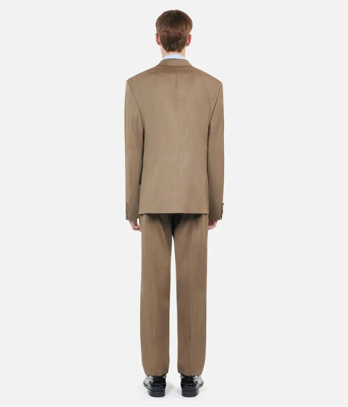 Men Blazers and Suits THE KOOPLES Light Brown Wool Suit Jacket Men Blazers and Suits THE KOOPLES Light Brown Wool Suit Jacket