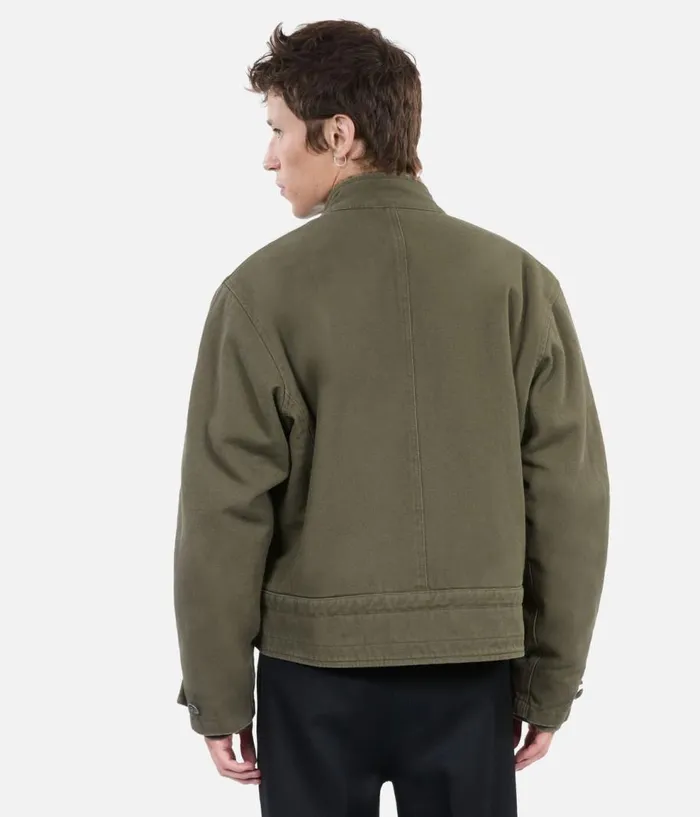 Men Coats and Jackets THE KOOPLES Khaki Officerstyle Jacket Men Coats and Jackets THE KOOPLES Khaki Officerstyle Jacket