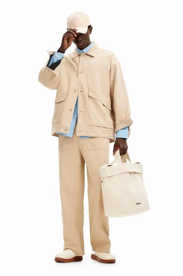 Men Coats And Jackets Desigual Illustrated Jacket