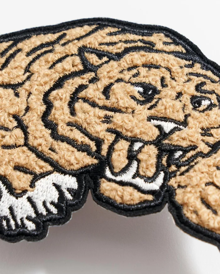 Men Collegiate Tiger Patch Blackbrown Billy Reid Accessories