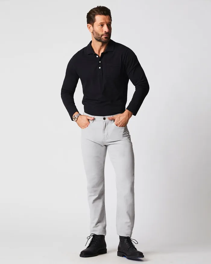 Men Cotton Linen 5 Pocket Pant Quarry Billy Reid Bottoms