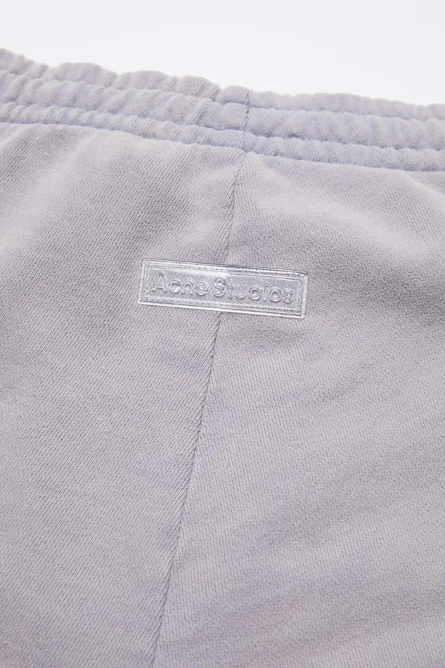 Men Cotton Shorts Dusty Purple Acne Studios Shorts