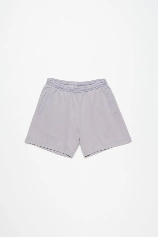 Men Cotton Shorts Dusty Purple Acne Studios Shorts