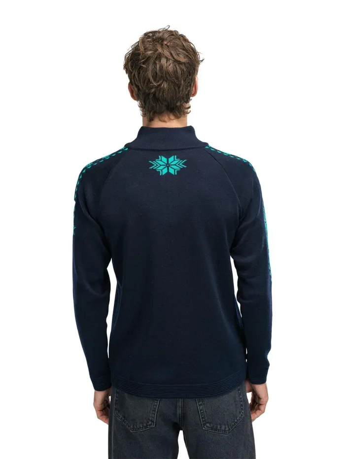 Men Dale Of Norway Halfzip Geilo Sweater 8211 Merino Wool