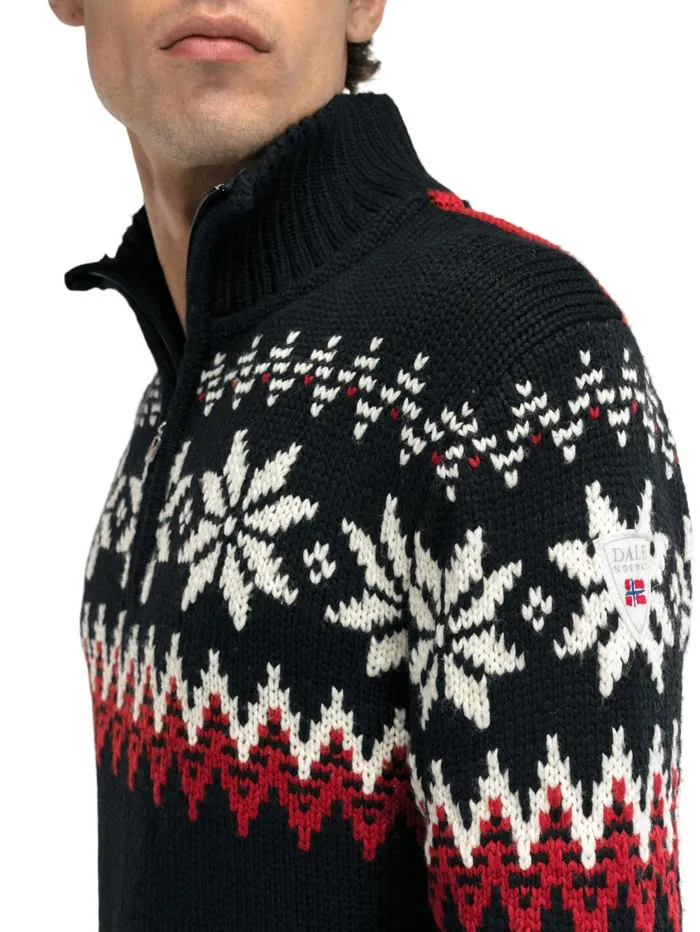 Men Dale Of Norway Halfzip Myking Sweater 8211 Merino Wool