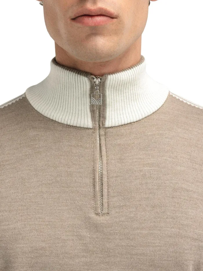 Men Dale Of Norway Halfzip Sandvik Sweater 8211 Merino Wool