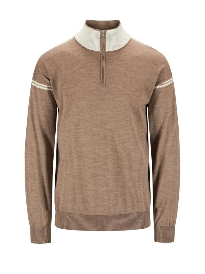 Men Dale Of Norway Halfzip Sandvik Sweater 8211 Merino Wool