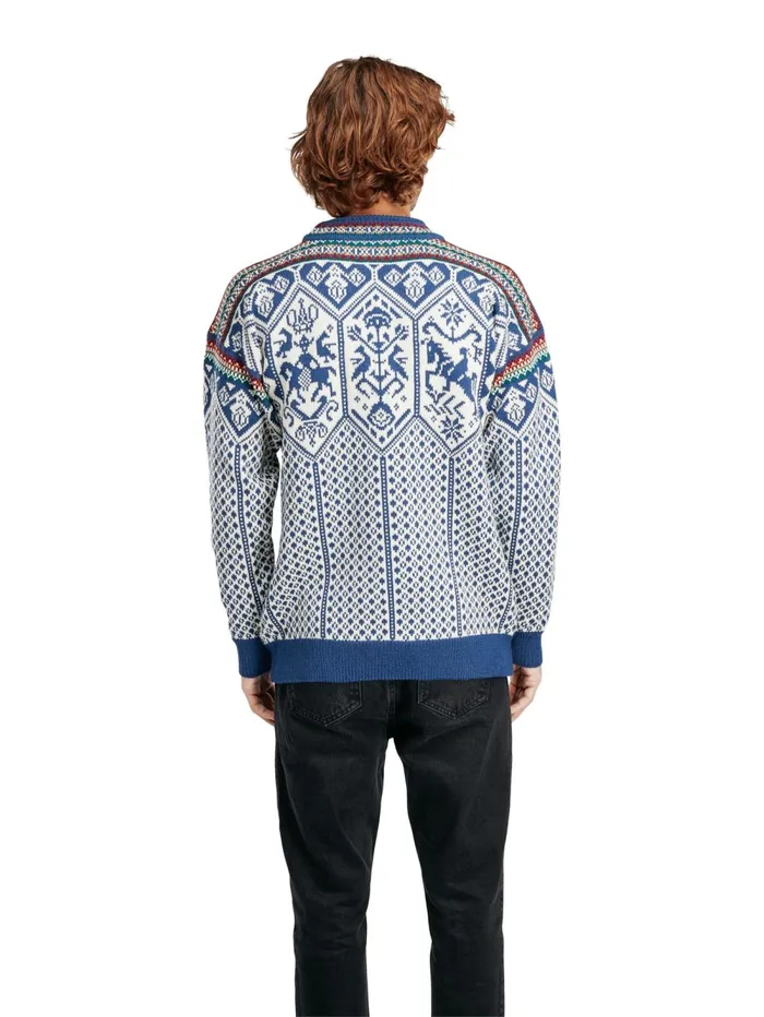 Men Dale Of Norway Round Neck 1994 Lillehammer Wool Sweater Unisex