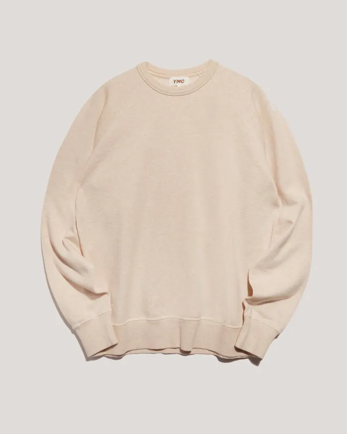 Men Earth Shrank Sweatshirt Ecru YMC Tops and TShirts