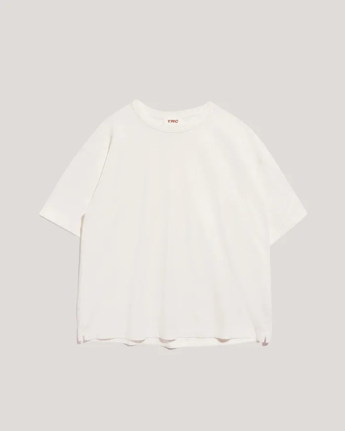 Men Earth Triple TShirt White YMC Tops and TShirts
