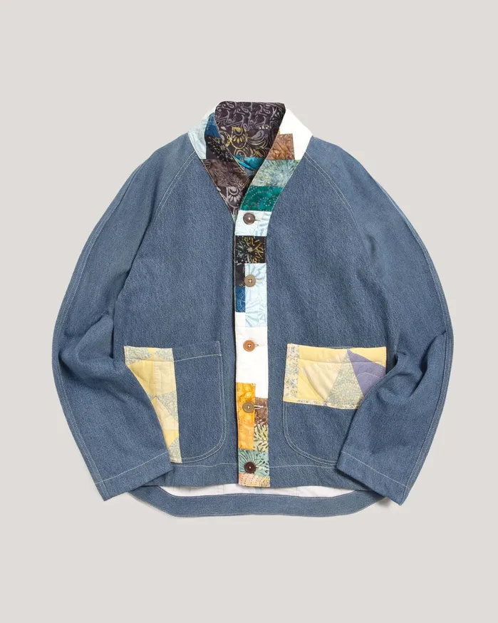 Men Erkin Jacket Indigo YMC Suiting