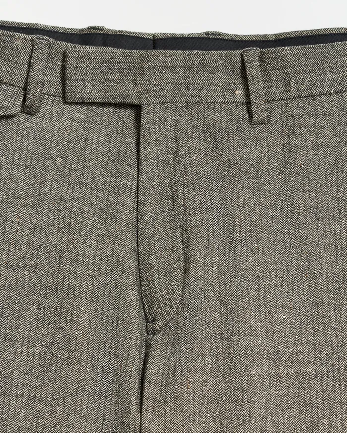 Men Flat Front Trouser Blackwhite Billy Reid Bottoms