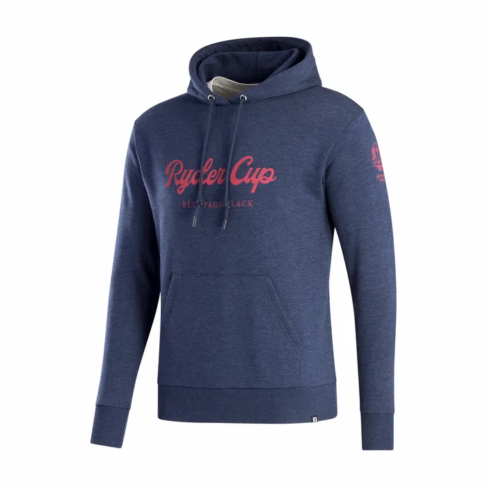 Men FootJoy Ryder Cup Script Hoodie Base MidLayers