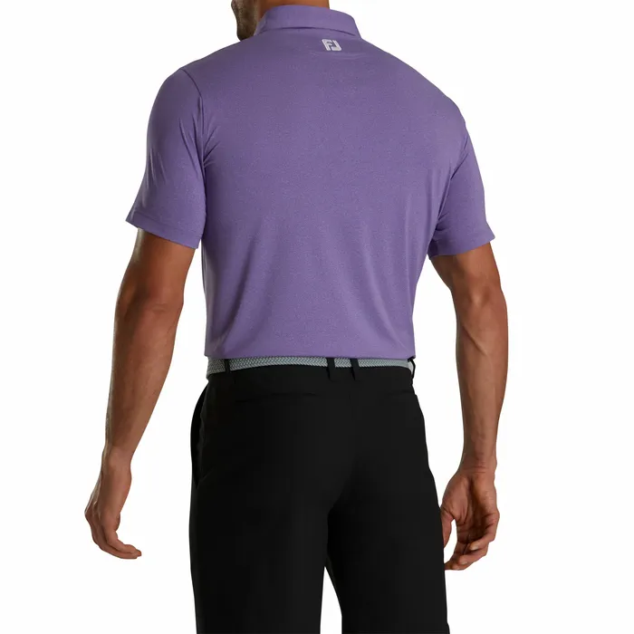 Men FootJoy Solid Lisle 8211 FJ Tour Collar Shirts