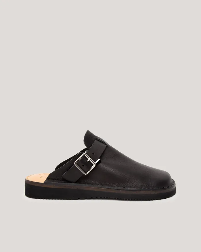 Men Fracap X YMC Men039s Sabot Mules Black YMC Shoes