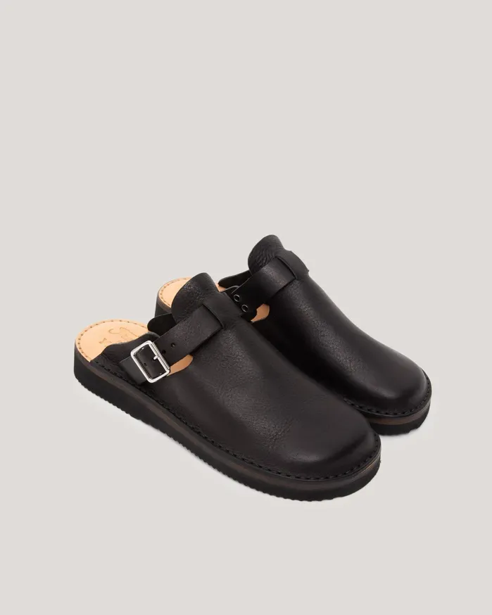 Men Fracap X YMC Men039s Sabot Mules Black YMC Shoes