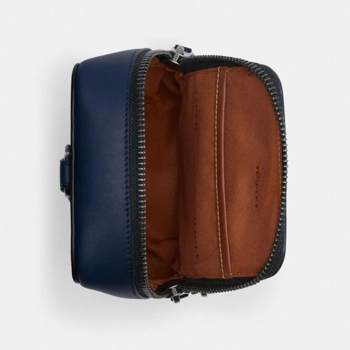 Men Gotham Sling Pack 13 Deep Blue Coach Backpacks