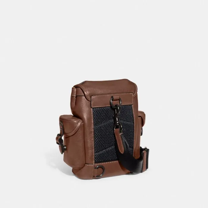 Men Hitch Backpack 13 Dark Saddle Coach Backpacks