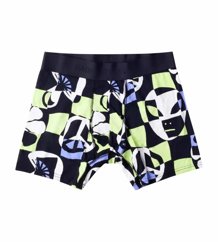 Men Hustle Boxer Briefs Black Underwear 2 Pack Pair Of Thieves Boxer Briefs