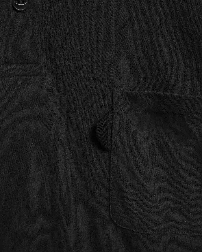 Men Ivy Polo Top Black YMC Tops and TShirts