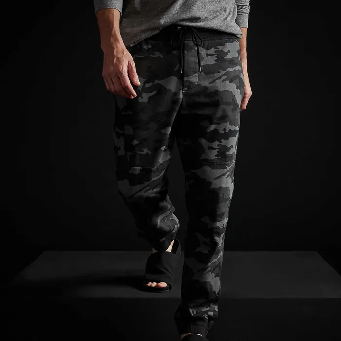 MEN James Perse PANTSDENIM Contrast Camo Jogger Night Camo