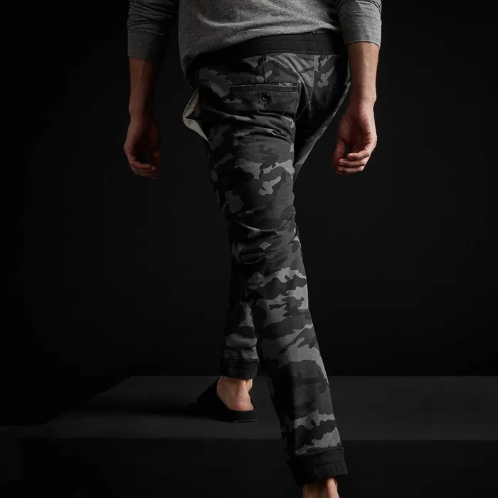 MEN James Perse PANTSDENIM Contrast Camo Jogger Night Camo