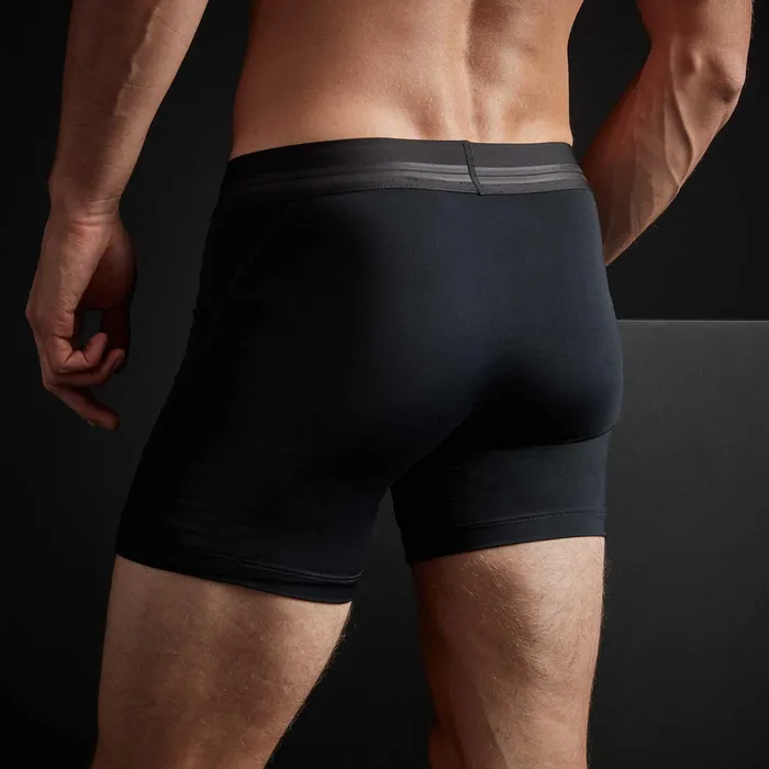 MEN James Perse Performance Bottoms YOSEMITE Sport Boxer Short Black