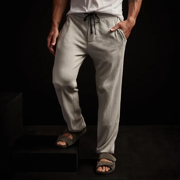 MEN James Perse SWEAT TOPSBOTTOMS Vintage French Terry Sweatpant Aluminum Pigment
