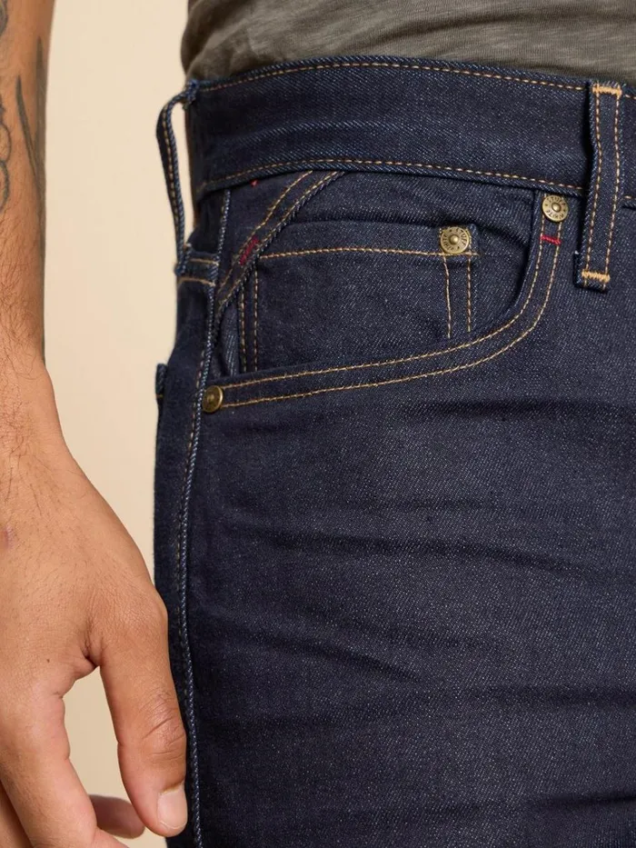 Men JEANS White Stuff Eastwood Straight Jean Dk Denim