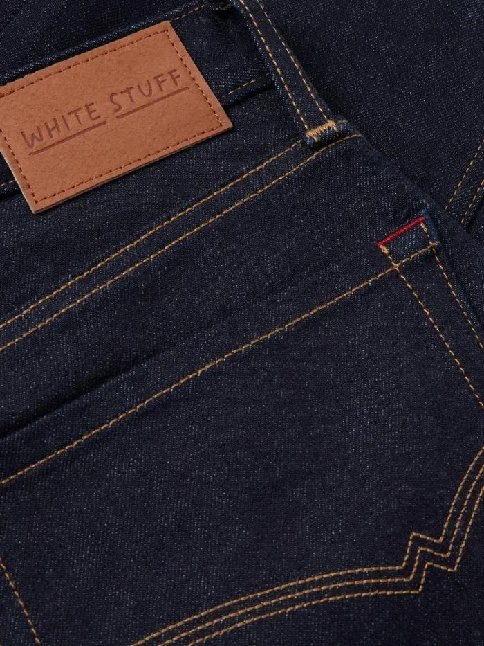 Men JEANS White Stuff Eastwood Straight Jean Dk Denim