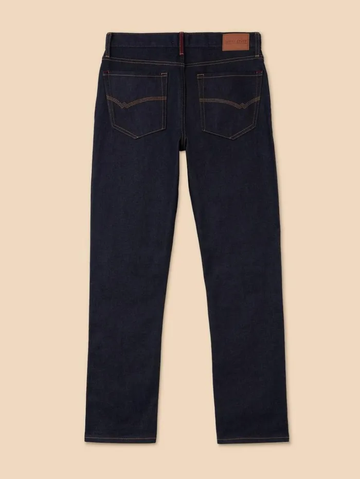 Men JEANS White Stuff Eastwood Straight Jean Dk Denim