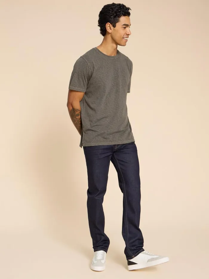 Men JEANS White Stuff Eastwood Straight Jean Dk Denim