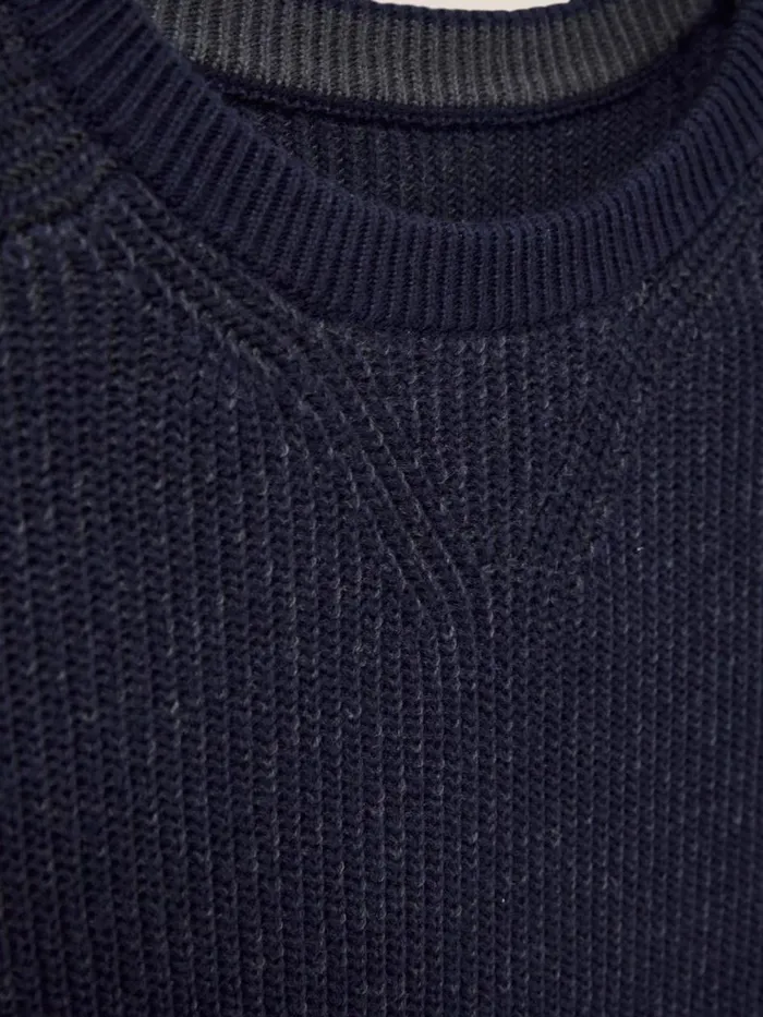 Men KNITWEAR White Stuff Pentire Crew Dark Navy