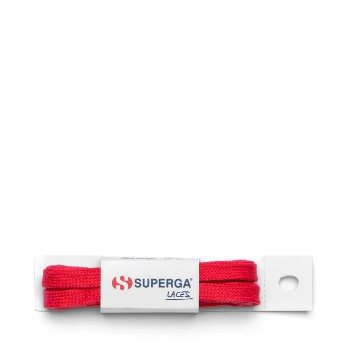Men LACES Unisex COLOR LACES Laces RED Superga Shoe Laces