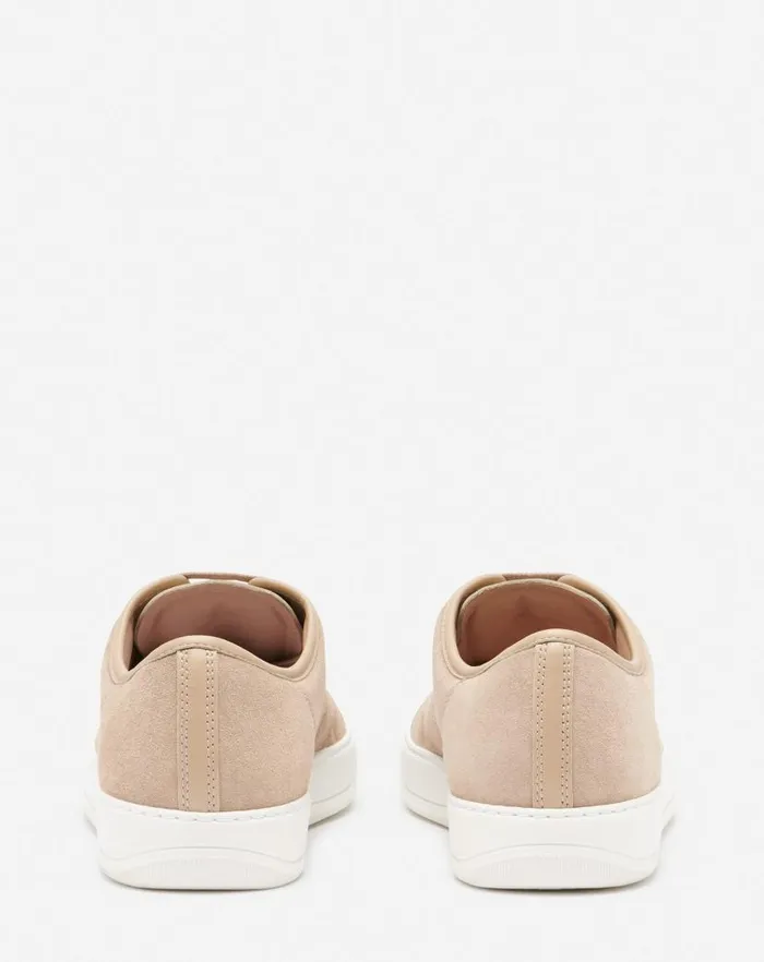 Men Lanvin DBB1 Dbb1 Leather And Suede Sneakers Taupe