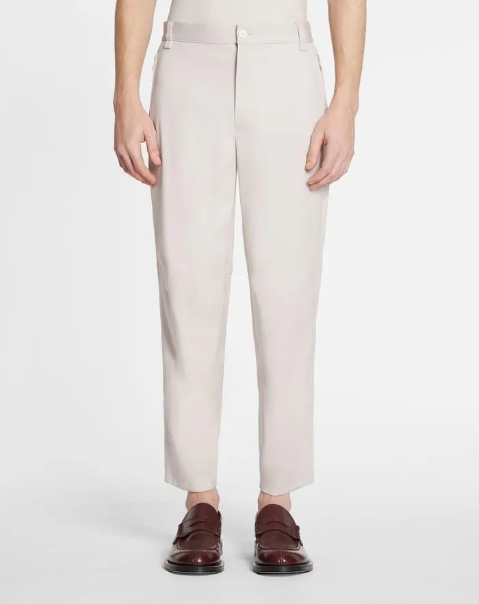 Men Lanvin Pants and Shorts Biker Pants Mastic